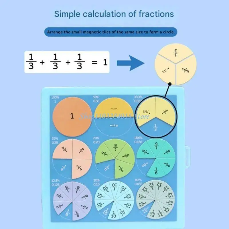 R6FF Wooden Fraction Learning Kits For Elementary Students Educational Math Manipulatives
R6FF Wooden Fraction Learning Kits For Elementary Students Educational Math Manipulatives