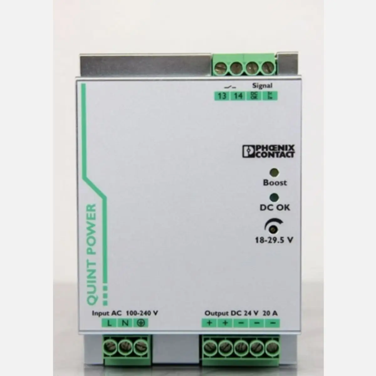 2866776 QUINT-PS/1AC/24DC/20 Power supply unit
2866776 QUINT-PS/1AC/24DC/20 Power supply unit