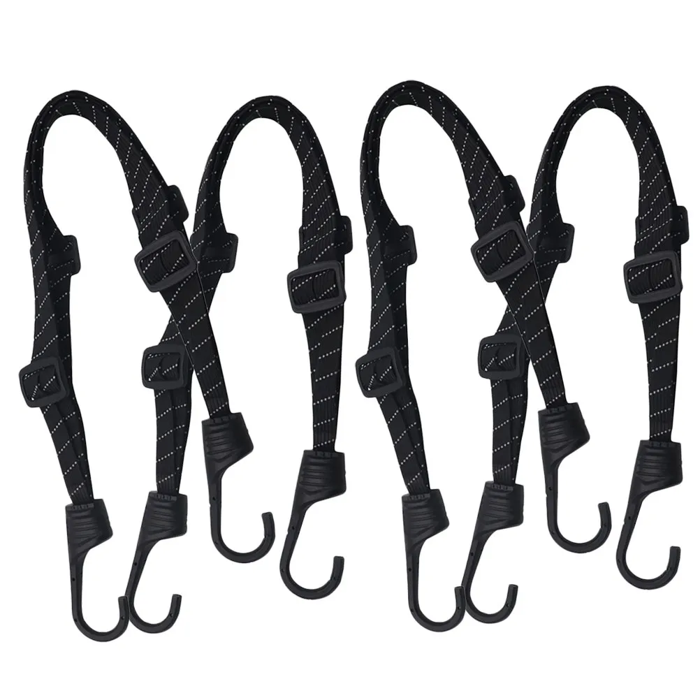 4Pcs Heavy-Duty Adjustable Nylon Cords Cargo Binding Straps Quick Release Fixing Straps for Bike Motorcycle Luggage Storage
4Pcs Heavy-Duty Adjustable Nylon Cords Cargo Binding Straps Quick Release Fixing Straps for Bike Motorcycle Luggage Storage