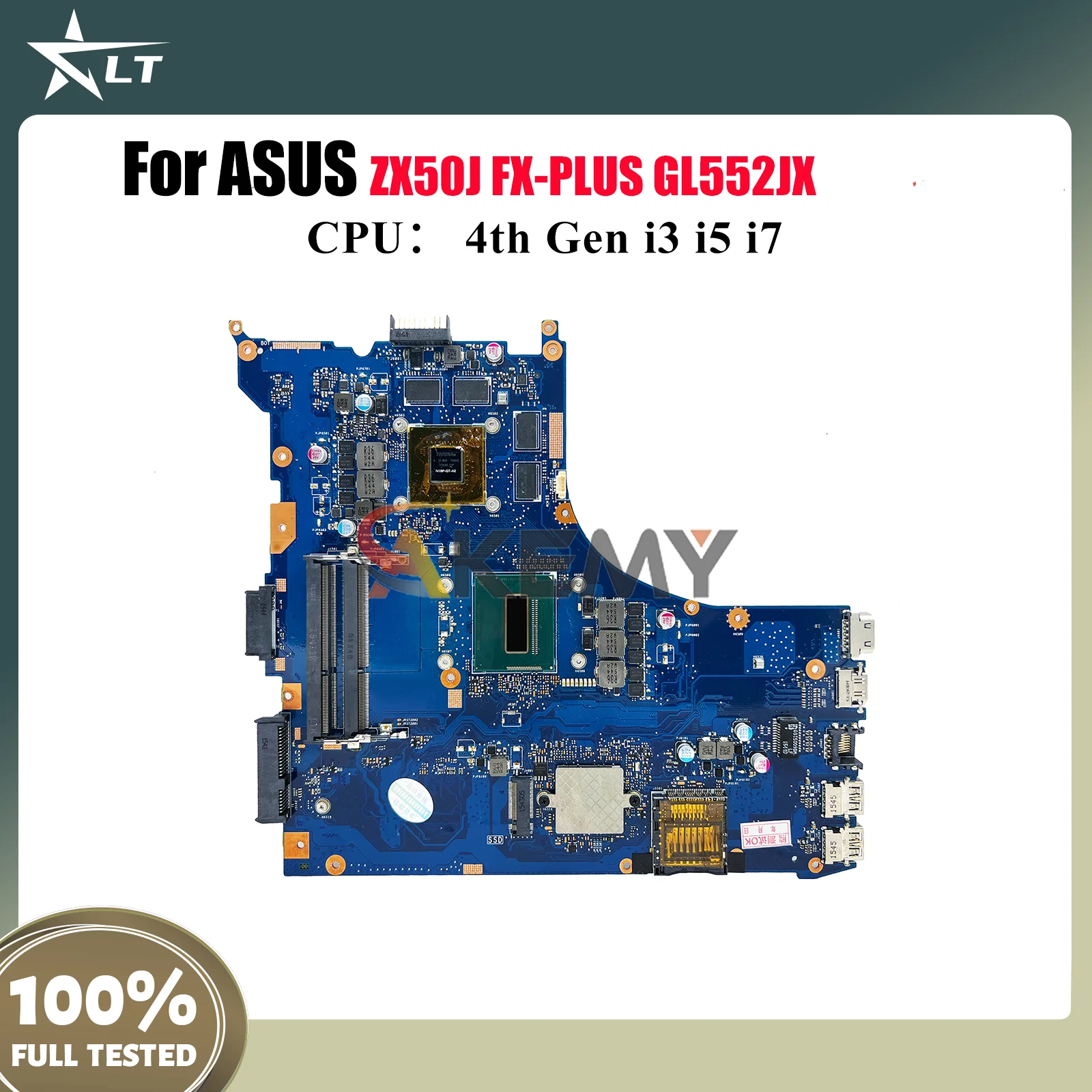 Материнская плата для ноутбука GL552JX для ASUS ROG GL552J ZX50J FX-PLUS GL552JX, материнская плата для ноутбука с процессором i3 i5 i7, тест ОК, быстрая доставка
Материнская плата для ноутбука GL552JX для ASUS ROG GL552J ZX50J FX-PLUS GL552JX, материнская плата для ноутбука с процессором i3 i5 i7, тест ОК, быстрая доставка