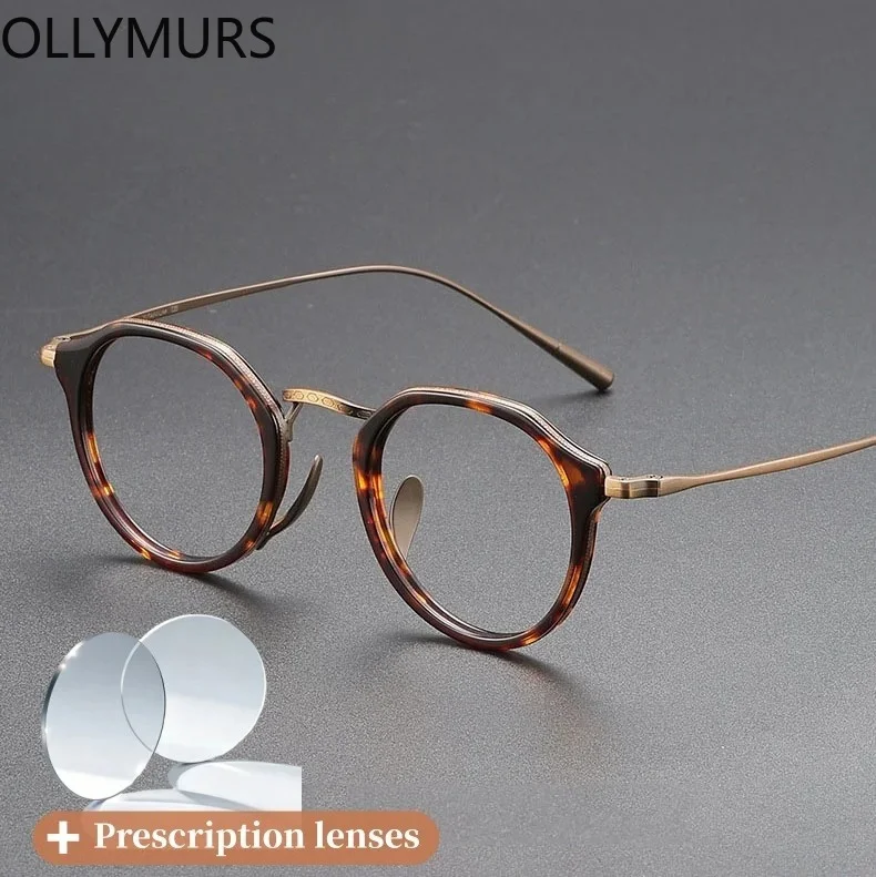 Handmade Vintage Acetate Men Women Eyeglasses Prescription Myopia Lenses Optical Eyewea Titanium r Customiz Anti Blue Light
Handmade Vintage Acetate Men Women Eyeglasses Prescription Myopia Lenses Optical Eyewea Titanium r Customiz Anti Blue Light