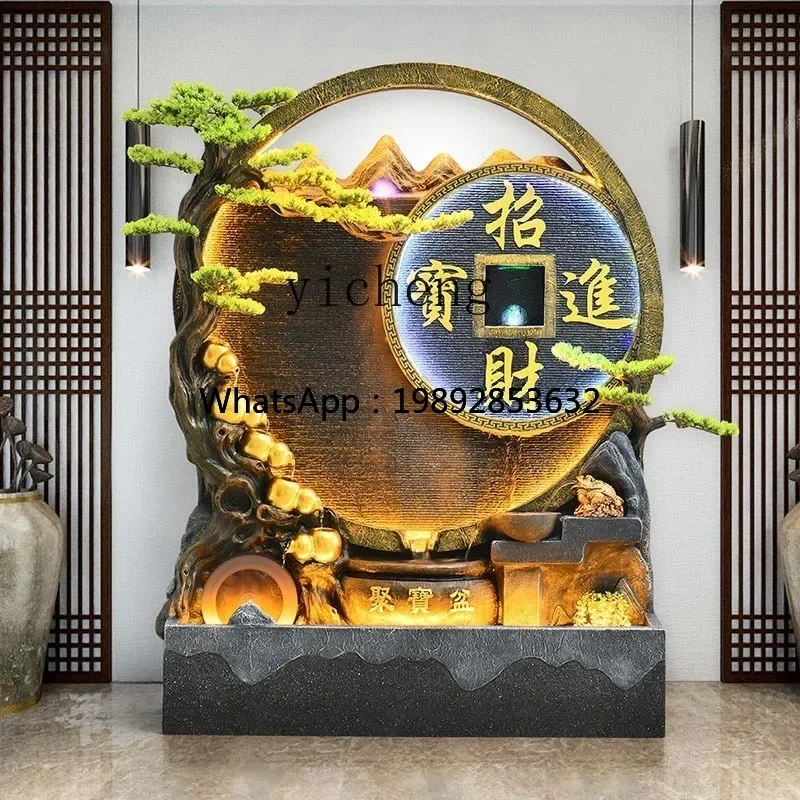 XJ-1 living room rockery flowing water fountain water curtain wall fish tank office courtyard landscape ornament decoration
XJ-1 living room rockery flowing water fountain water curtain wall fish tank office courtyard landscape ornament decoration