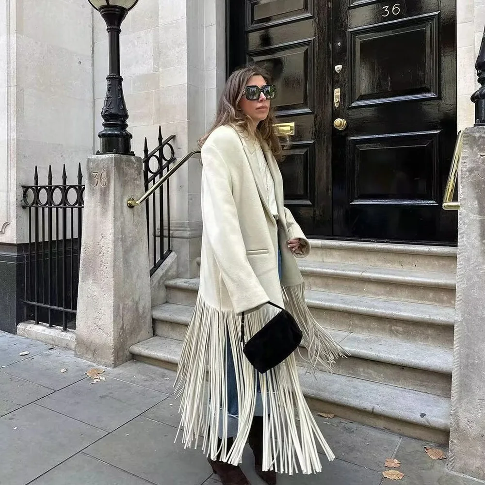 Autumn and winter new fashionable women's clothing casual elegant design sense European and American style Su long suit jacket
Autumn and winter new fashionable women's clothing casual elegant design sense European and American style Su long suit jacket