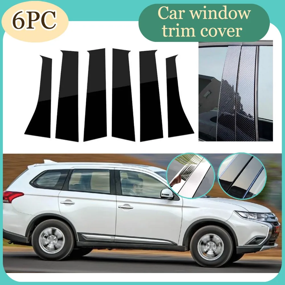 6PCS Fit For Mitsubishi Outlander 2013-2018 2019 2020 2021Glossy Black Pillar Posts Winodw Sticker Cover Door Side Moulding Trim
6PCS Fit For Mitsubishi Outlander 2013-2018 2019 2020 2021Glossy Black Pillar Posts Winodw Sticker Cover Door Side Moulding Trim