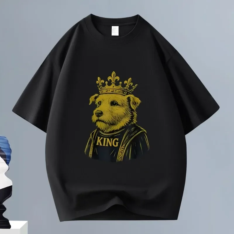 Из Китая The Full Network Is on Fire with Charles's Xiasi Dog The Majestic Dog King Мужские и женские футболки с короткими рукавами
Из Китая The Full Network Is on Fire with Charles's Xiasi Dog The Majestic Dog King Мужские и женские футболки с короткими рукавами