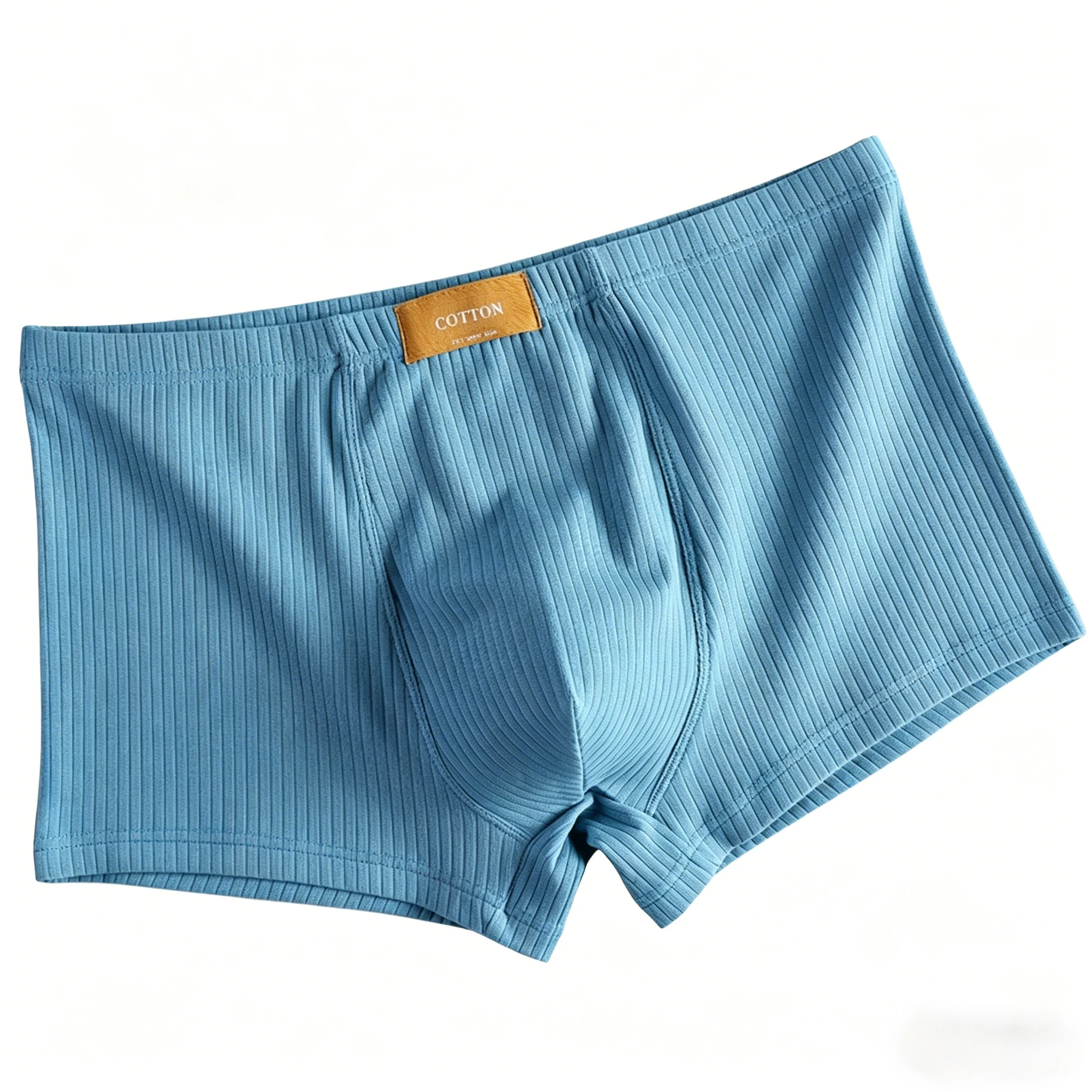 Men's Bulge Boxy Underwear Ribbed Cotton Breathable Comfort Sweat Absorption Sports Trunks Youth Low-rise U Convex Pouch Shorts
Men's Bulge Boxy Underwear Ribbed Cotton Breathable Comfort Sweat Absorption Sports Trunks Youth Low-rise U Convex Pouch Shorts