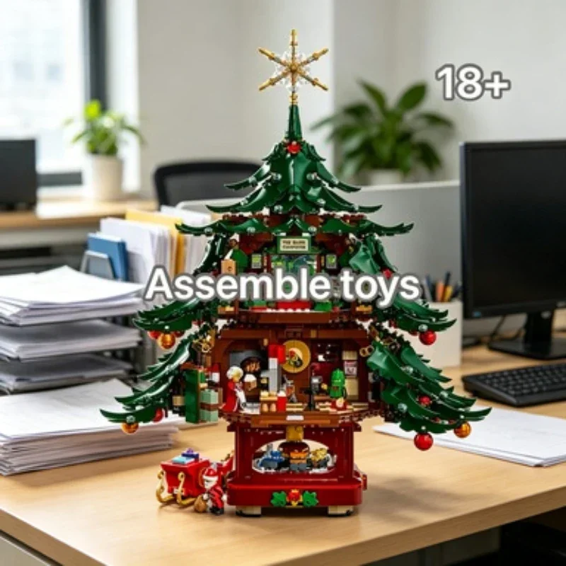 Bandai 41843 3171PCS Santa Claus Family Blocks Creative Festive Decor Christmas Tree Ornament Toy compatible with LEGO bricks
Bandai 41843 3171PCS Santa Claus Family Blocks Creative Festive Decor Christmas Tree Ornament Toy compatible with LEGO bricks
