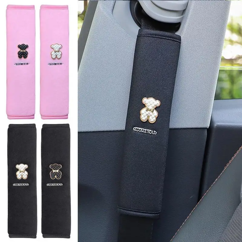Seat Belt Shoulder Pad Comfortable Cute Cartoon Bear Car Seat Belt Shoulder Cover Cushion Soft Safety Belt Strap Protector Cover
Seat Belt Shoulder Pad Comfortable Cute Cartoon Bear Car Seat Belt Shoulder Cover Cushion Soft Safety Belt Strap Protector Cover