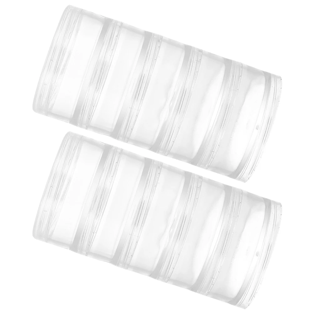 2PCS Mini Containers Small Transparent Plastic Boxes Lids Round Jewelry Beads ganizer Stackable Safe Storage Box
2PCS Mini Containers Small Transparent Plastic Boxes Lids Round Jewelry Beads ganizer Stackable Safe Storage Box