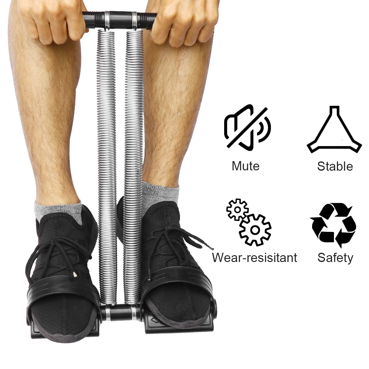 Foot Pedal Tensioner Fitness Equipment Silica Gel Puller Rope Leg Pulling Resistance Bands Portable Home Gym Use Premium
Foot Pedal Tensioner Fitness Equipment Silica Gel Puller Rope Leg Pulling Resistance Bands Portable Home Gym Use Premium