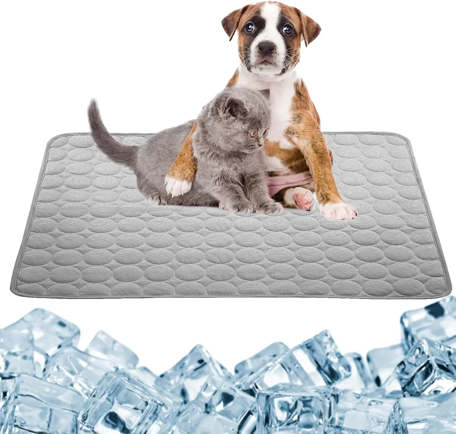 Dog Cooling Mat Large Cooling Pad Summer Pet Bed For Dogs Cats Kennel Pad Breathable Pet Self Cooling Blanket Dog Crate Sleep
Dog Cooling Mat Large Cooling Pad Summer Pet Bed For Dogs Cats Kennel Pad Breathable Pet Self Cooling Blanket Dog Crate Sleep