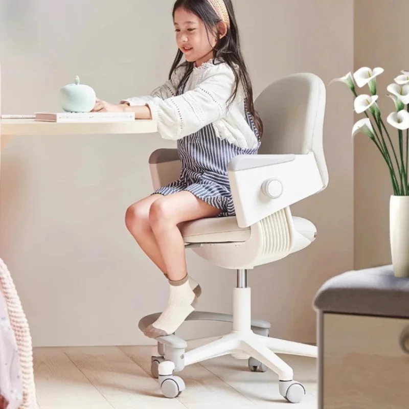 Simple Adjustable Kids Chairs Designer Comfortable Swivel Computer Desk Chair Ergonomic Portable Sillas De Oficina Furniture
Simple Adjustable Kids Chairs Designer Comfortable Swivel Computer Desk Chair Ergonomic Portable Sillas De Oficina Furniture