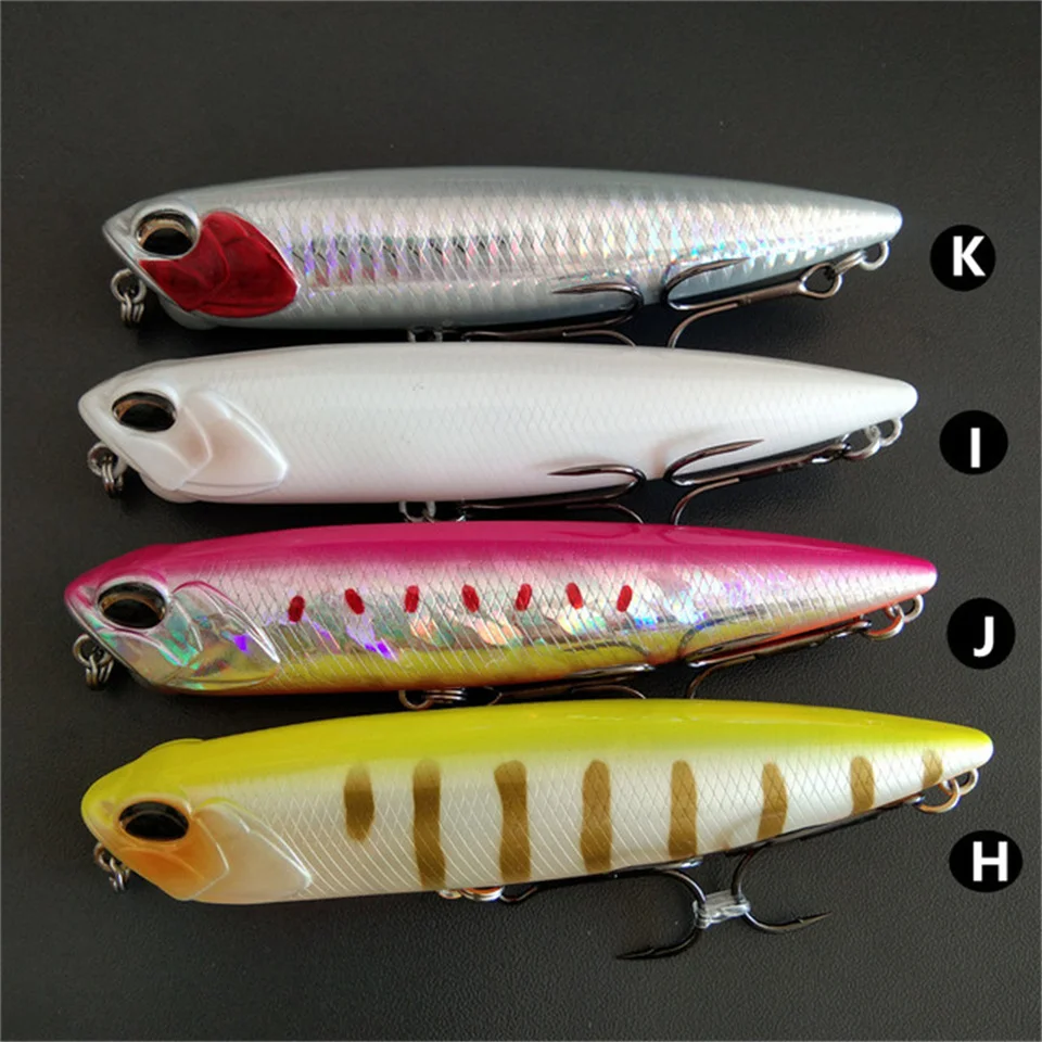 TSURINOYA 4pcs Topwater Floating Pencil Wobblers 110mm 20.5g DW58 Bass Lure Stickbait Snakehead Artificial Hard Bait
TSURINOYA 4pcs Topwater Floating Pencil Wobblers 110mm 20.5g DW58 Bass Lure Stickbait Snakehead Artificial Hard Bait