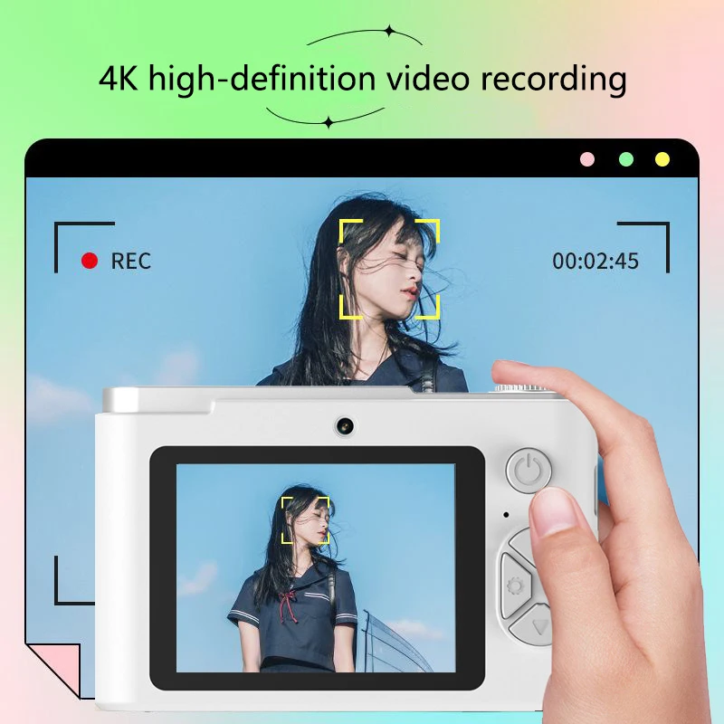 New 1 Set 44MP HD Mini 2.4inches Photo Camera 4K Digital Cameras 8X Quick Zoom Video Supports Game Functions And Thermal Camera
New 1 Set 44MP HD Mini 2.4inches Photo Camera 4K Digital Cameras 8X Quick Zoom Video Supports Game Functions And Thermal Camera