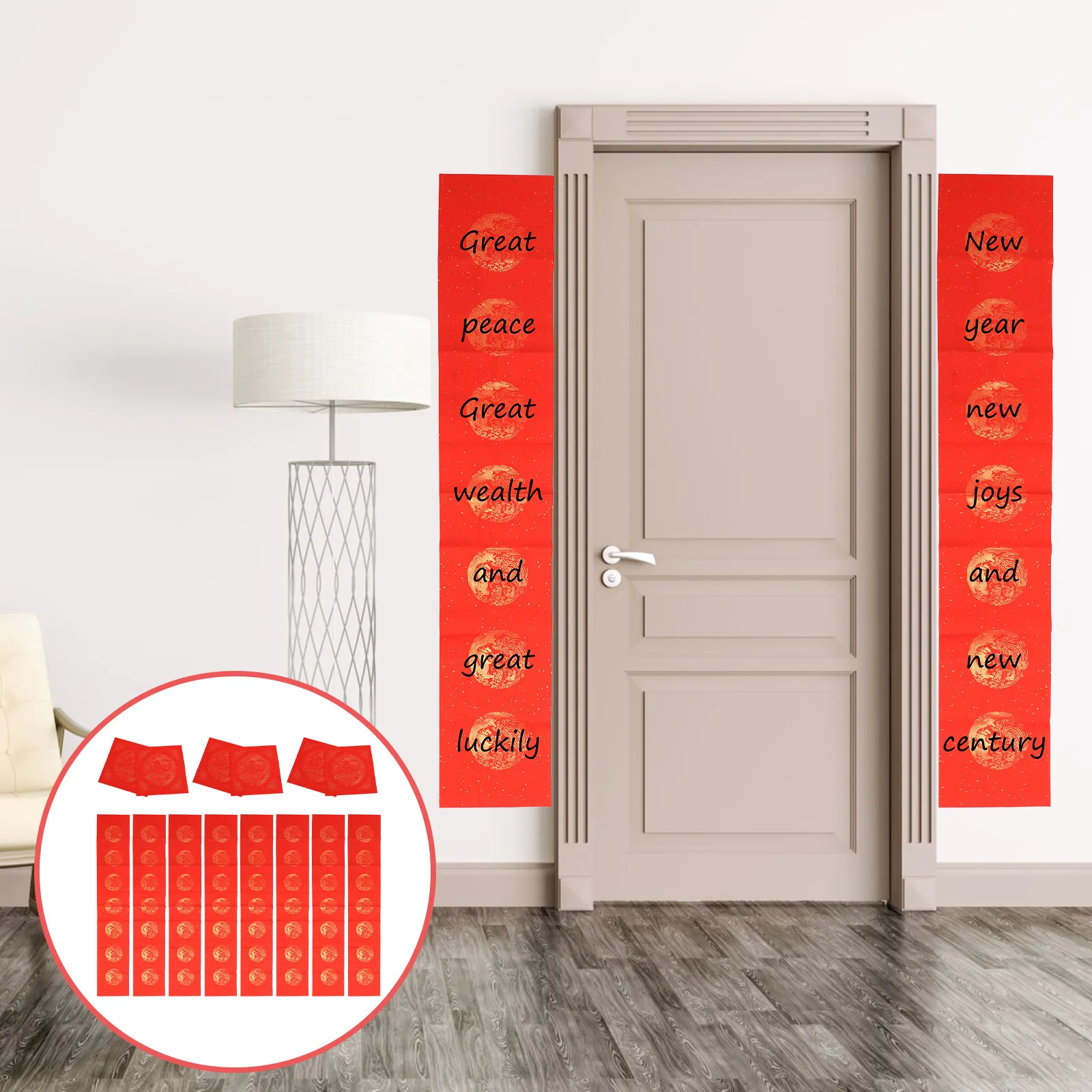 1Set Professional Red Xuan Paper Ideal for Spring Festival Couplets Door Decor Fu Character Wall Sticker Chinese Calligraphy
1Set Professional Red Xuan Paper Ideal for Spring Festival Couplets Door Decor Fu Character Wall Sticker Chinese Calligraphy