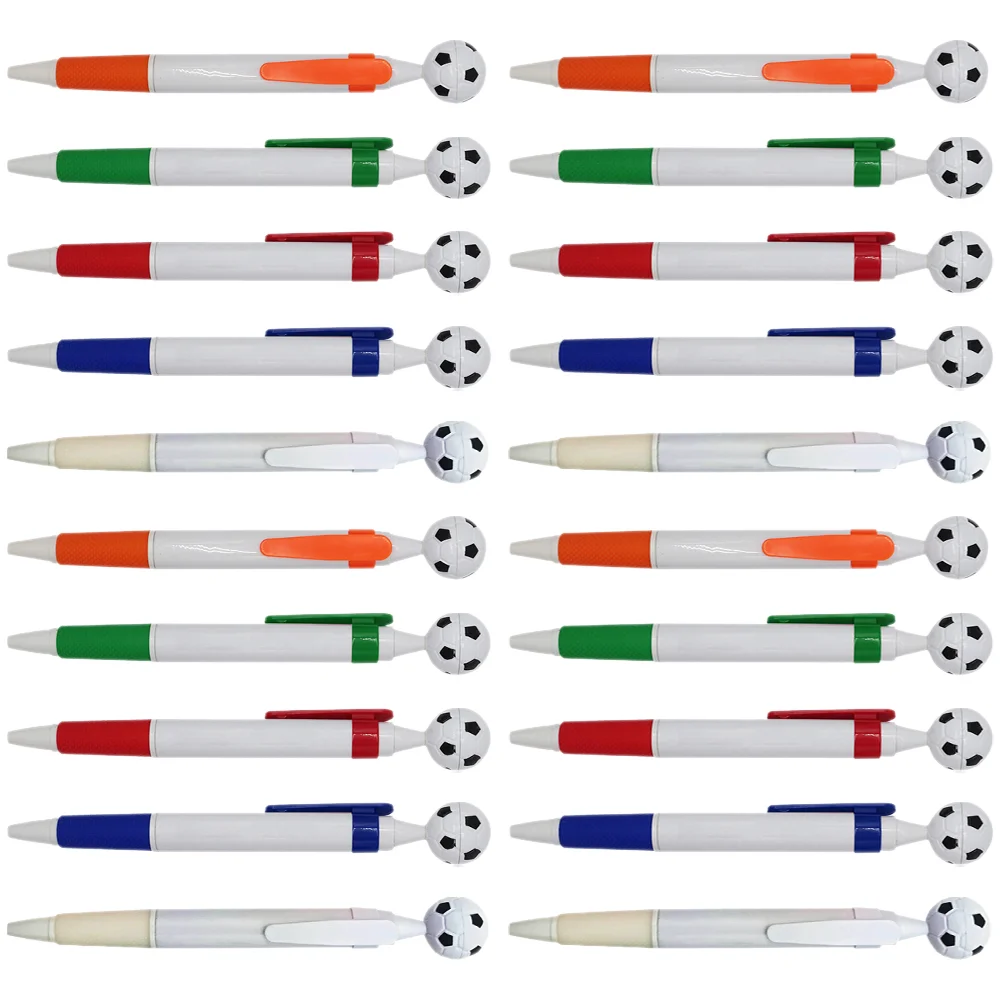 20 Pcs Football Ballpoint Pen Office Pens for Party Soccer Students Bulk Supplies Sign Creative
20 Pcs Football Ballpoint Pen Office Pens for Party Soccer Students Bulk Supplies Sign Creative