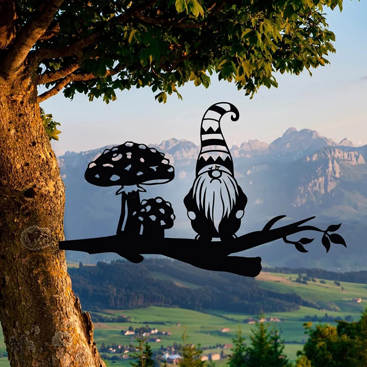 Metal Black gnome Garden Stakes Decoration Cute gnome Garden Decorative Outdoor Statues For gnome Lovers Yard Garden
Metal Black gnome Garden Stakes Decoration Cute gnome Garden Decorative Outdoor Statues For gnome Lovers Yard Garden
