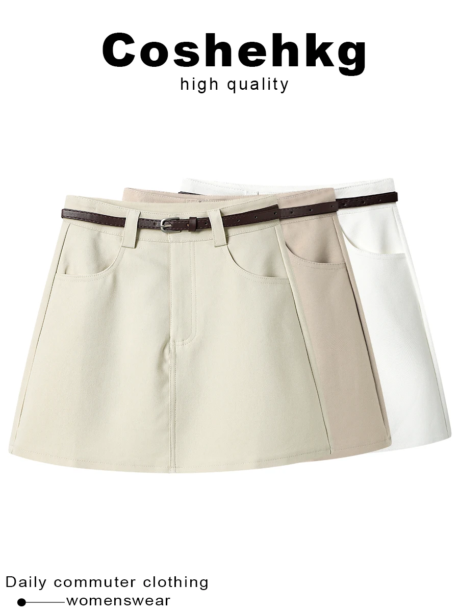 Slimming High Waist A-Line Skirt Women's Casual Style Summer Fashionable Versatile Short Skirt Body Shaping
Slimming High Waist A-Line Skirt Women's Casual Style Summer Fashionable Versatile Short Skirt Body Shaping