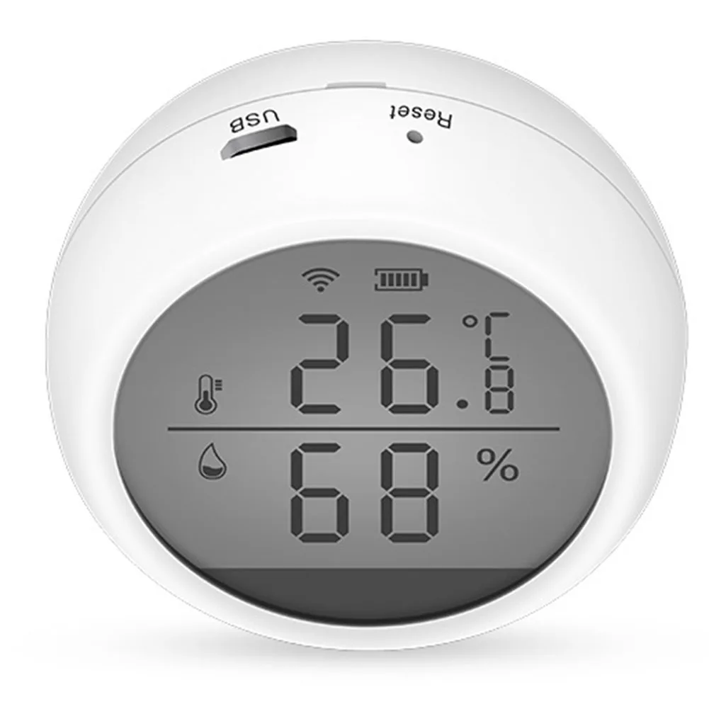 61*61*27mm Temperature For WIFI Temperature And Humidity Sensor Temperature-humidity Detector Home Measurement Accessories
61*61*27mm Temperature For WIFI Temperature And Humidity Sensor Temperature-humidity Detector Home Measurement Accessories