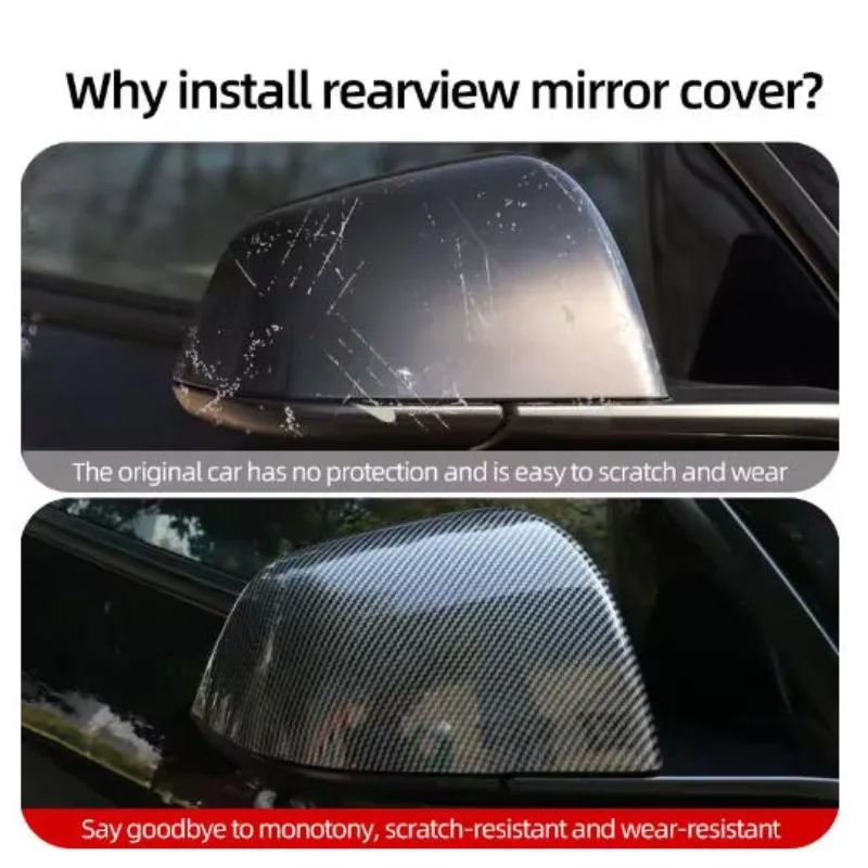 High Quality Carbon Fiber Shell Replacement Cover for Tesla Model Y Model 3 Highland Mirror Cover
High Quality Carbon Fiber Shell Replacement Cover for Tesla Model Y Model 3 Highland Mirror Cover