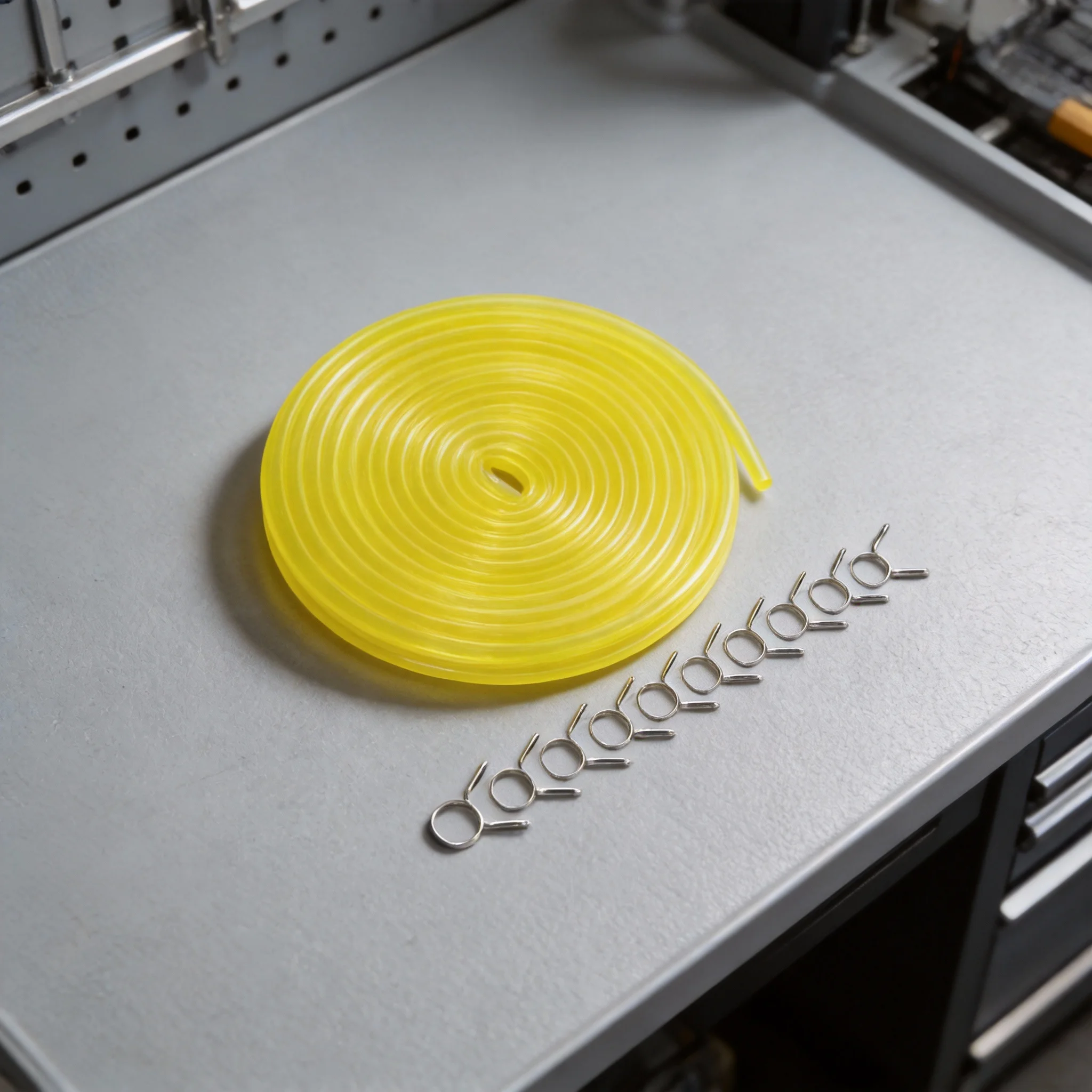 Топливный шланг длиной 10 футов, внутренний диаметр 1/4 дюйма, внешний диаметр 3/8 дюйма, с 10 зажимами для газонокосилок и садового электроинструмента, комплект для замены топливного шланга
Топливный шланг длиной 10 футов, внутренний диаметр 1/4 дюйма, внешний диаметр 3/8 дюйма, с 10 зажимами для газонокосилок и садового электроинструмента, комплект для замены топливного шланга