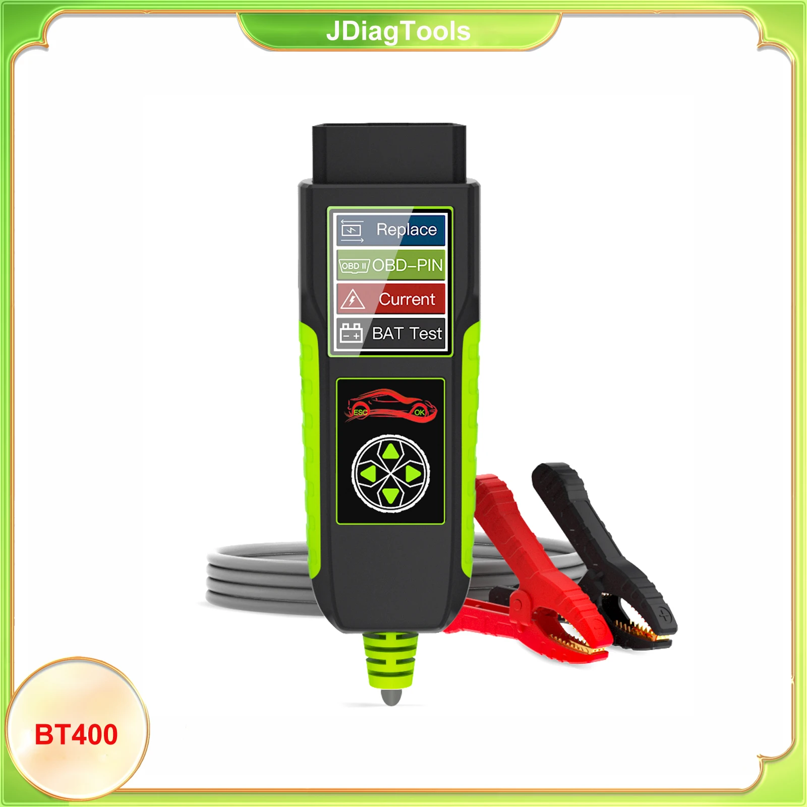 TopDiag BT400 Battery Replacement with ECU Memory Saved BT400 4in1 Power Tool Professional Battery Condition Analyzing
TopDiag BT400 Battery Replacement with ECU Memory Saved BT400 4in1 Power Tool Professional Battery Condition Analyzing