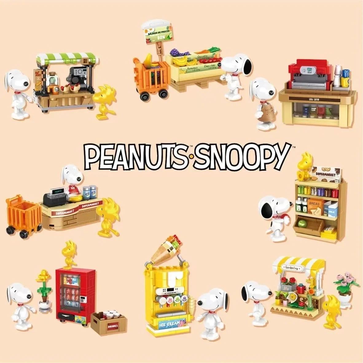 Genuine Classic Animation Snoopy Trendy Play Decoration Scene Assembled Educational Toys Children's Birthday Gift Christmas Gift
Genuine Classic Animation Snoopy Trendy Play Decoration Scene Assembled Educational Toys Children's Birthday Gift Christmas Gift