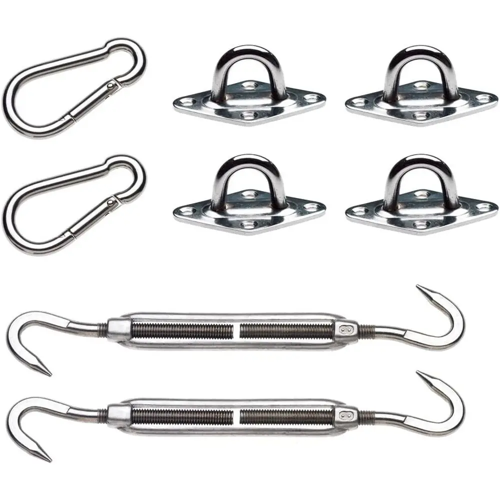 Shade Sail Accessories, Shade Sail Hardware Set, Shade Sail Set-Up & Installation
Shade Sail Accessories, Shade Sail Hardware Set, Shade Sail Set-Up & Installation
