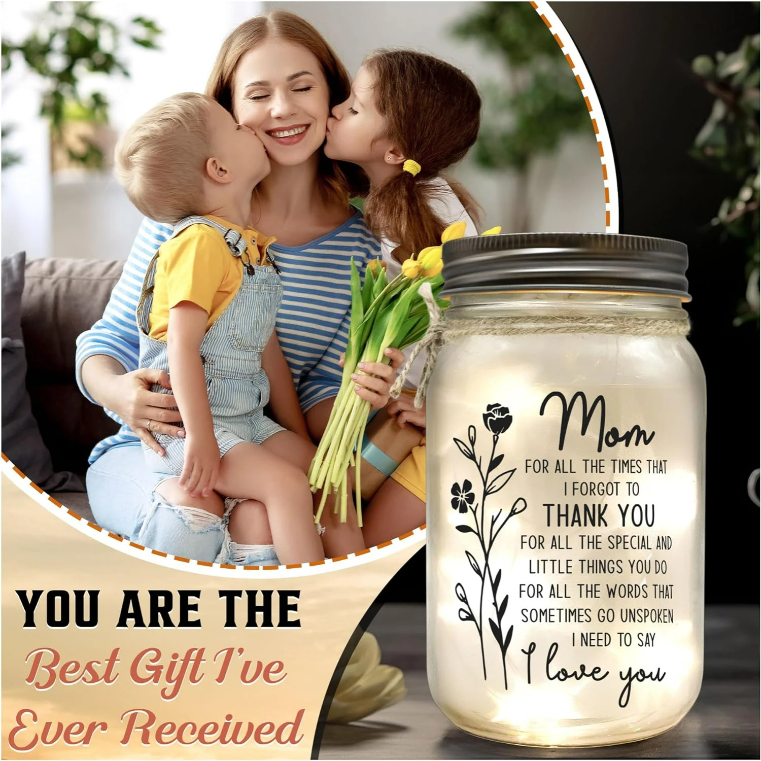 Теплый и уютный светодиодный ночник ручной работы в деревенском стиле Mason Jar — уникальный подарок на День матери для нее — продуманный подарок маме — идеальный L
Теплый и уютный светодиодный ночник ручной работы в деревенском стиле Mason Jar — уникальный подарок на День матери для нее — продуманный подарок маме — идеальный L