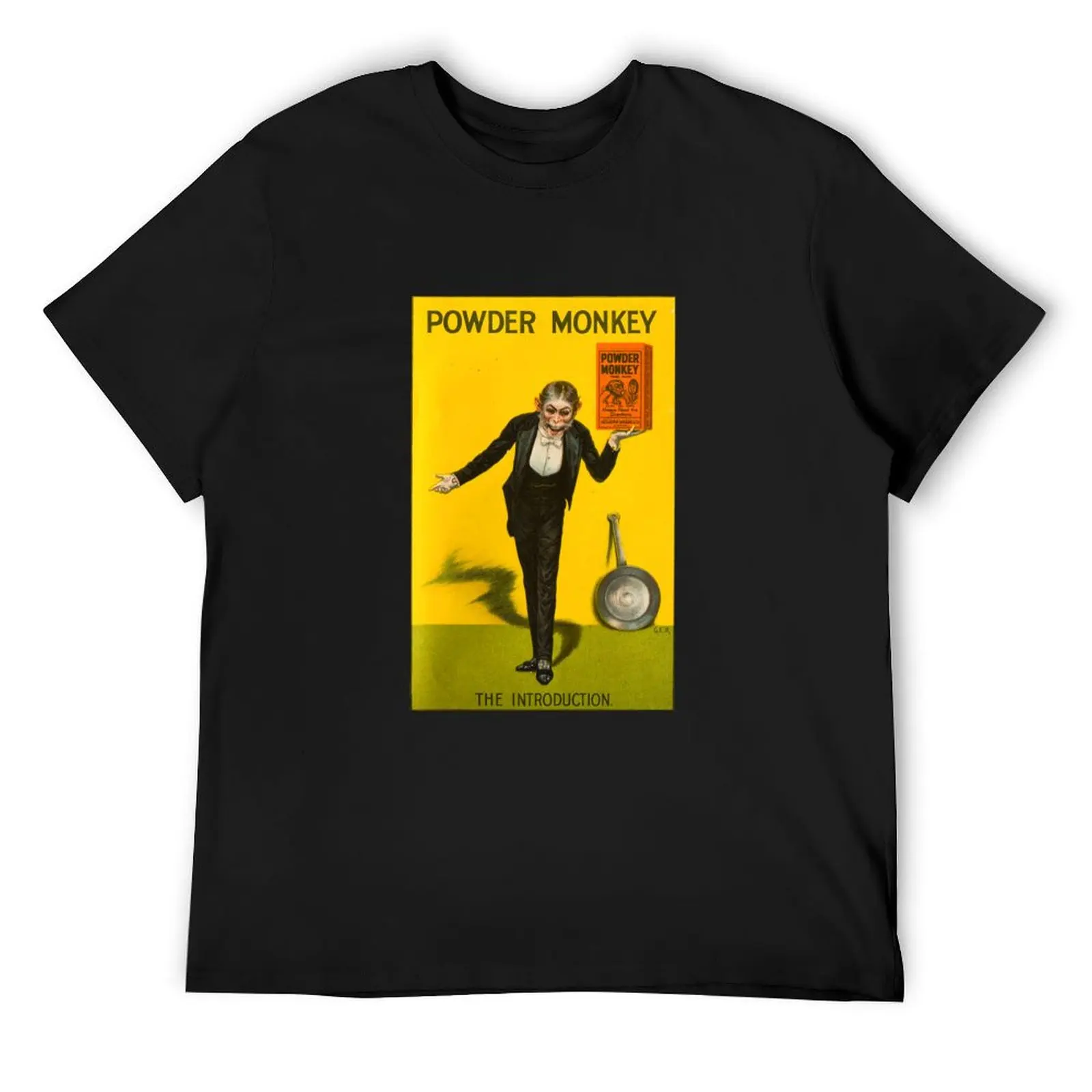 Vintage Powder Monkey Advert T-Shirt rapper graphic tees Anime t-shirt new edition custom t-shirts t shirts for men graphic
Vintage Powder Monkey Advert T-Shirt rapper graphic tees Anime t-shirt new edition custom t-shirts t shirts for men graphic