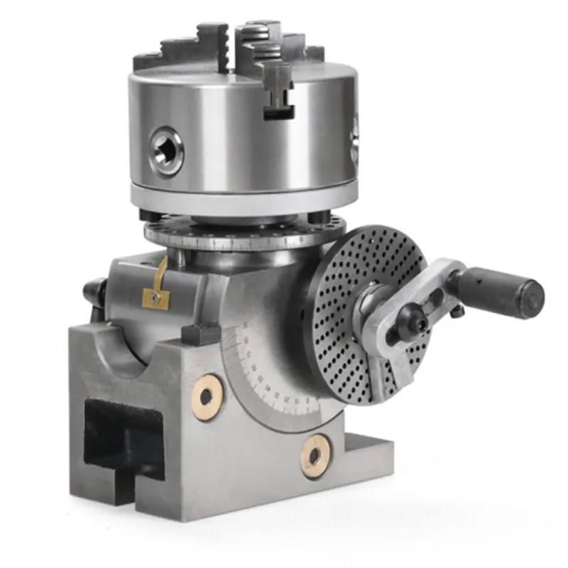 Universal dividing head CNC vertical and horizontal dual purpose milling machine dividing head simple and fast
Universal dividing head CNC vertical and horizontal dual purpose milling machine dividing head simple and fast