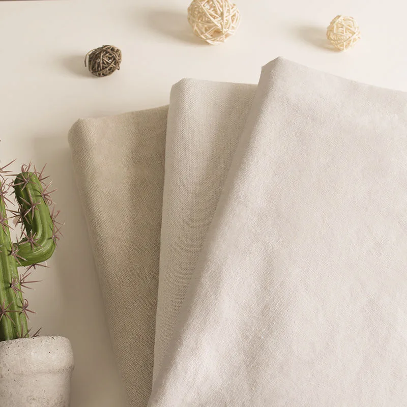 50cm Faux Linen Fabric Rough Cotton Fabric For Embroidery Sewing Storage Bag and Background Material Raw Cloth by half meter
50cm Faux Linen Fabric Rough Cotton Fabric For Embroidery Sewing Storage Bag and Background Material Raw Cloth by half meter
