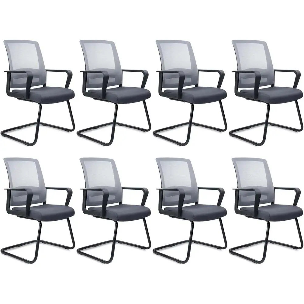 Office Guest Chairs for Conference Room with Mid Back Mesh Space Air Grid Series and Lumbar Support Black 8, Grey
Office Guest Chairs for Conference Room with Mid Back Mesh Space Air Grid Series and Lumbar Support Black 8, Grey