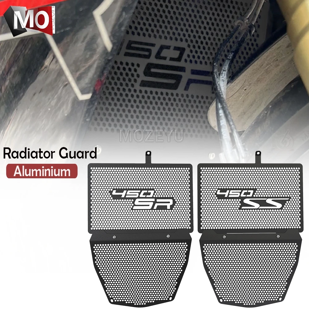FOR CFMOTO 450SR 450SR-S 450SS 2022 2023 2024 2025 450 SR SS SR-S Radiator Grille Guard Cylinder Head Engine Guard Complete Set
FOR CFMOTO 450SR 450SR-S 450SS 2022 2023 2024 2025 450 SR SS SR-S Radiator Grille Guard Cylinder Head Engine Guard Complete Set