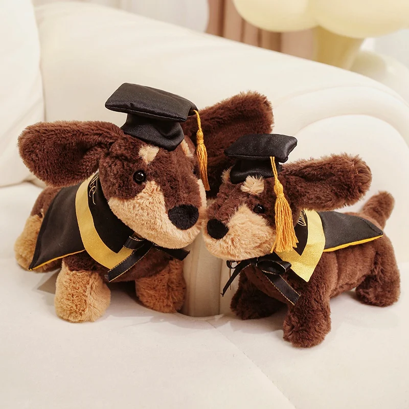 Cute Graduate Dr. Dachshund Plush Toys Cartoon Stuffed Animals Fluffly Dog Plushies Doll Anime Soft Kids Toys for Girls Gifts
Cute Graduate Dr. Dachshund Plush Toys Cartoon Stuffed Animals Fluffly Dog Plushies Doll Anime Soft Kids Toys for Girls Gifts