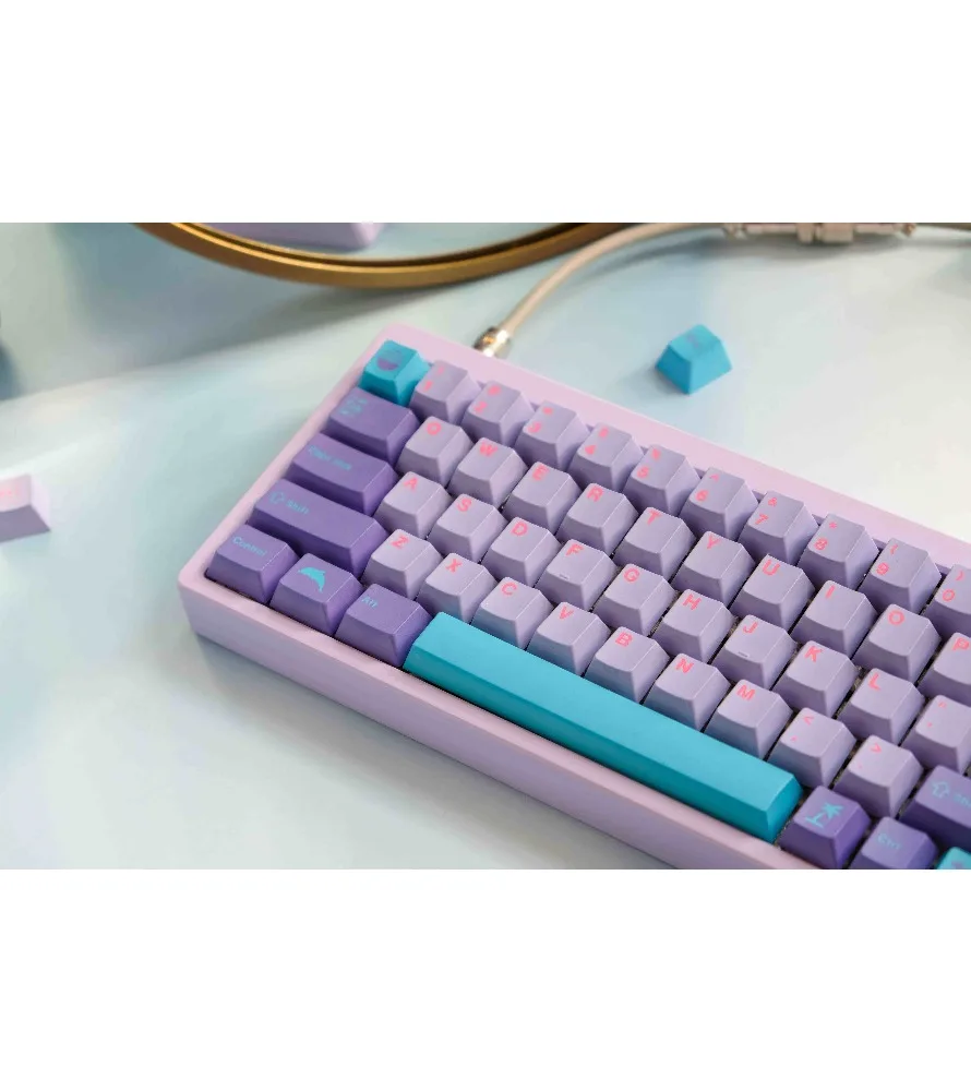 Five-sided sublimation personalized animation keycaps mechanical keyboard keycaps GMK vaporwave PBT
Five-sided sublimation personalized animation keycaps mechanical keyboard keycaps GMK vaporwave PBT