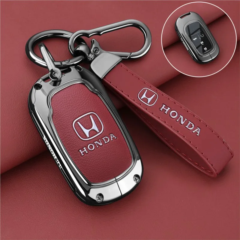 Fashion Alloy Car Remote Key Case Cover For Honda Civic 11th Gen Accords Vezel Freed Pilot CRV 2021 2022 Protector Accessories
Fashion Alloy Car Remote Key Case Cover For Honda Civic 11th Gen Accords Vezel Freed Pilot CRV 2021 2022 Protector Accessories