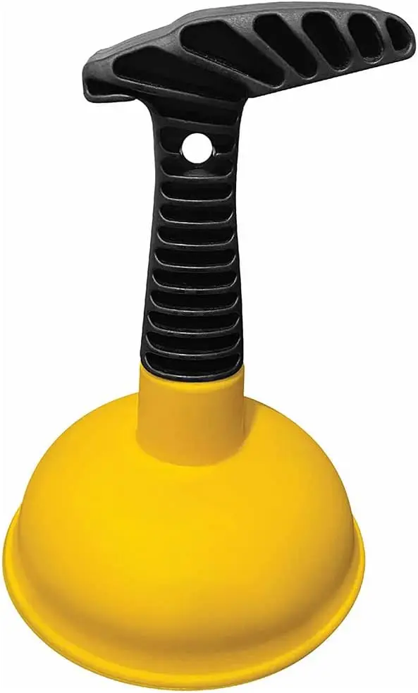Mini Sink Plunger, Short Handle Powerful Plunger for Kitchen Bathroom Drain Clog Removal, Yellow
Mini Sink Plunger, Short Handle Powerful Plunger for Kitchen Bathroom Drain Clog Removal, Yellow