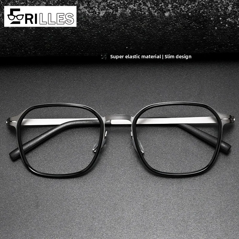 Сверхлегкая оправа для очков TR90, многоугольная полная оправа в стиле ретро, круглая посадка для лица, художественные винтажные очки для повседневного укладки
Сверхлегкая оправа для очков TR90, многоугольная полная оправа в стиле ретро, круглая посадка для лица, художественные винтажные очки для повседневного укладки
