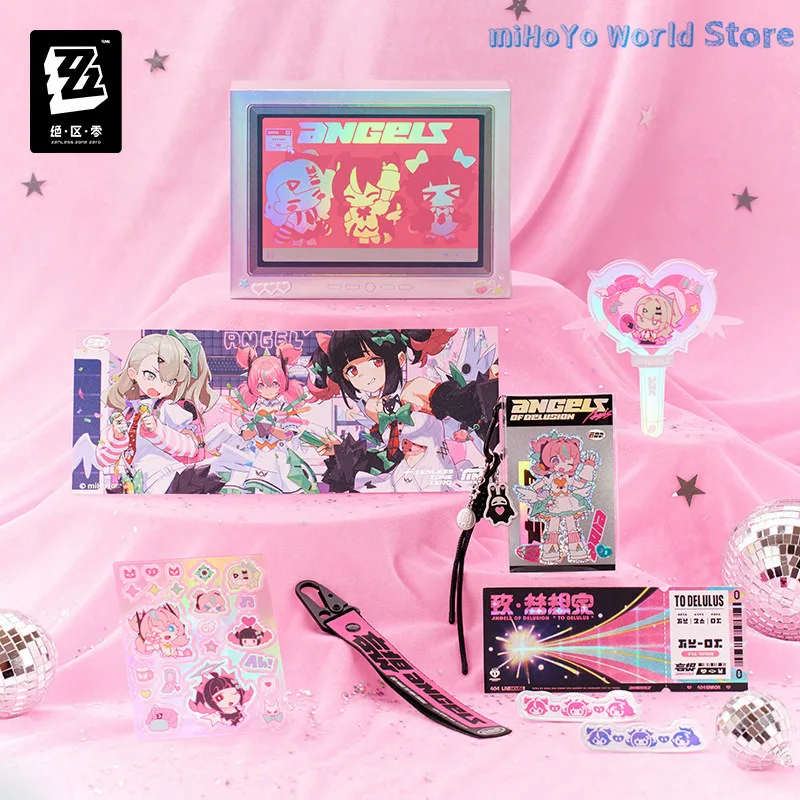 ZZZ Original Angels of Delusion Sunna Aria Nangong Yu Collectible Support Gift Box Cosplay Zenless Zone Zero Birthday Gifts
ZZZ Original Angels of Delusion Sunna Aria Nangong Yu Collectible Support Gift Box Cosplay Zenless Zone Zero Birthday Gifts