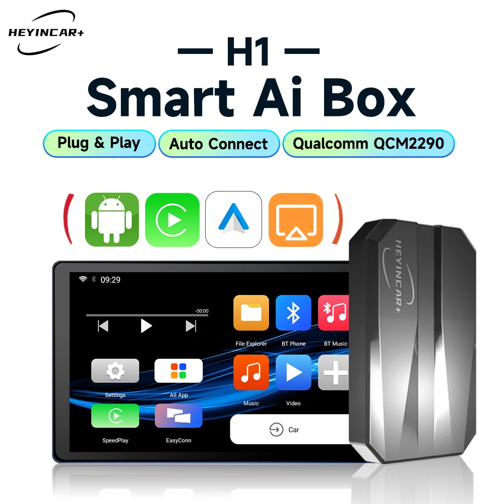 2024 Новый HEYINCAR Smart AI Box Android авто беспроводной адаптер CarPlay для Kia MG Hyundai Volvo VW Benz сиденье Peugeot Toyota Mazda
2024 Новый HEYINCAR Smart AI Box Android авто беспроводной адаптер CarPlay для Kia MG Hyundai Volvo VW Benz сиденье Peugeot Toyota Mazda