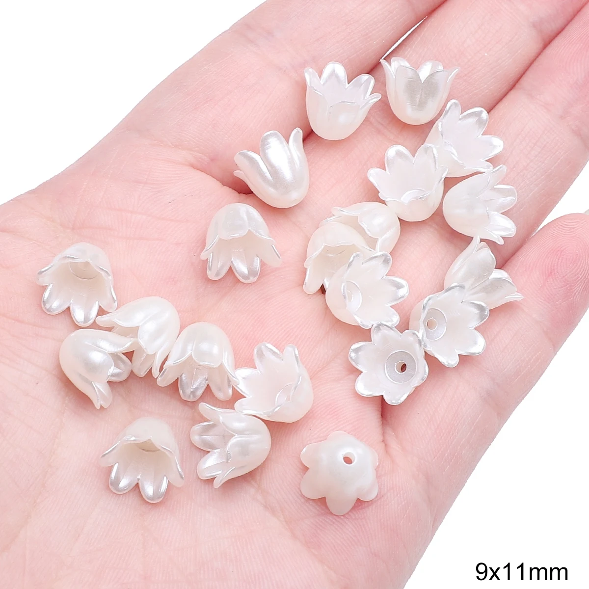 20-50Pcs/Lot ABS Imitation Baroque Pearl Beads Flower Shape Loose Spacer Beads For Jewelry Making Diy Necklace Bracelet Supplies
20-50Pcs/Lot ABS Imitation Baroque Pearl Beads Flower Shape Loose Spacer Beads For Jewelry Making Diy Necklace Bracelet Supplies
