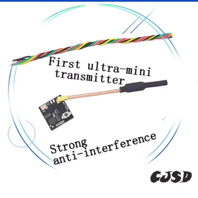 CJSD-обновленная версия E7082VM 5,8G 40CH 25/100Mw Регулируемый FPV-передатчик Поддержка Smartaudio Betaflight Cleanflight OSD
CJSD-обновленная версия E7082VM 5,8G 40CH 25/100Mw Регулируемый FPV-передатчик Поддержка Smartaudio Betaflight Cleanflight OSD