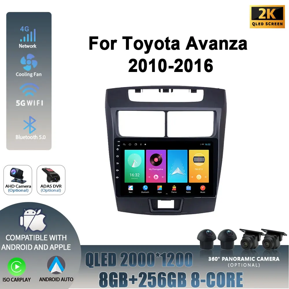 Для Toyota Avanza 2010-2016 головное устройство беспроводной Carplay стерео экран Android 14, автомобильный радиоприемник, мультимедийный навигационный плеер, WIFI
Для Toyota Avanza 2010-2016 головное устройство беспроводной Carplay стерео экран Android 14, автомобильный радиоприемник, мультимедийный навигационный плеер, WIFI