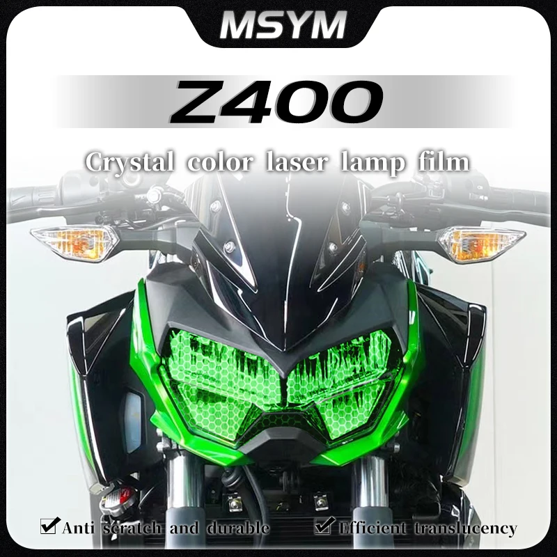 For Kawasaki Z400 Z 400 z400 z 40 Headlight and taillight film honeycomb laser sticker protective film modification accessories
For Kawasaki Z400 Z 400 z400 z 40 Headlight and taillight film honeycomb laser sticker protective film modification accessories