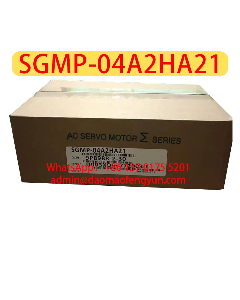 SGMP-04A2HA21 Совершенно новый серводвигатель, SGMP 04A2HA21, быстрая доставка
SGMP-04A2HA21 Совершенно новый серводвигатель, SGMP 04A2HA21, быстрая доставка