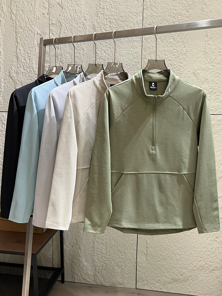 Outdoor Sports Men's Long Sleeve Hoodie Casual Half Zipper Stand Collar Breathable Moisture Wicking Pure Color Autumn Winter ...
Outdoor Sports Men's Long Sleeve Hoodie Casual Half Zipper Stand Collar Breathable Moisture Wicking Pure Color Autumn Winter ...