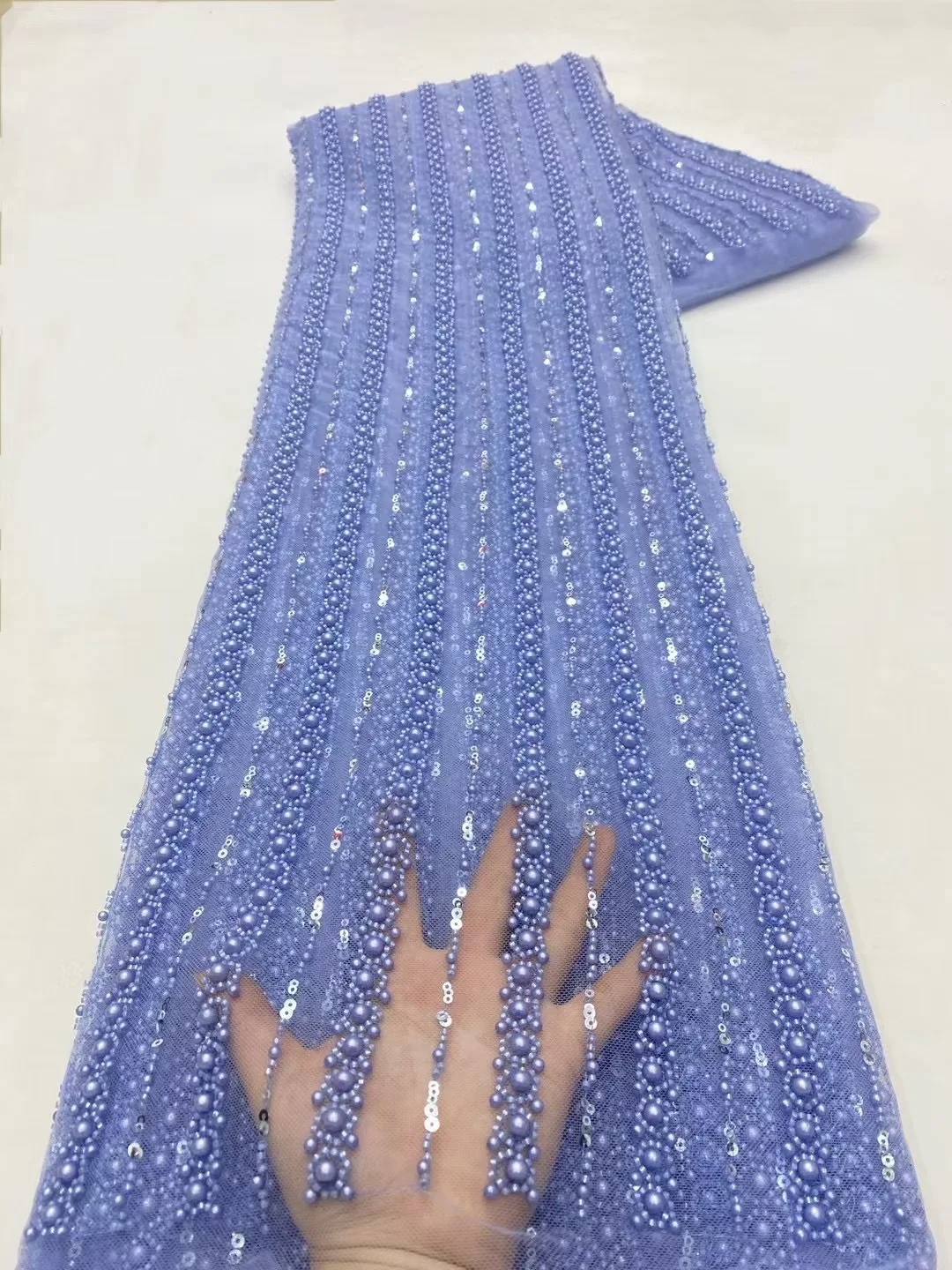 Latest African Sequins Beads Lace Fabric 2025 High Quality Lace Material French Nigerian Lace Fabrics For Women Party
Latest African Sequins Beads Lace Fabric 2025 High Quality Lace Material French Nigerian Lace Fabrics For Women Party