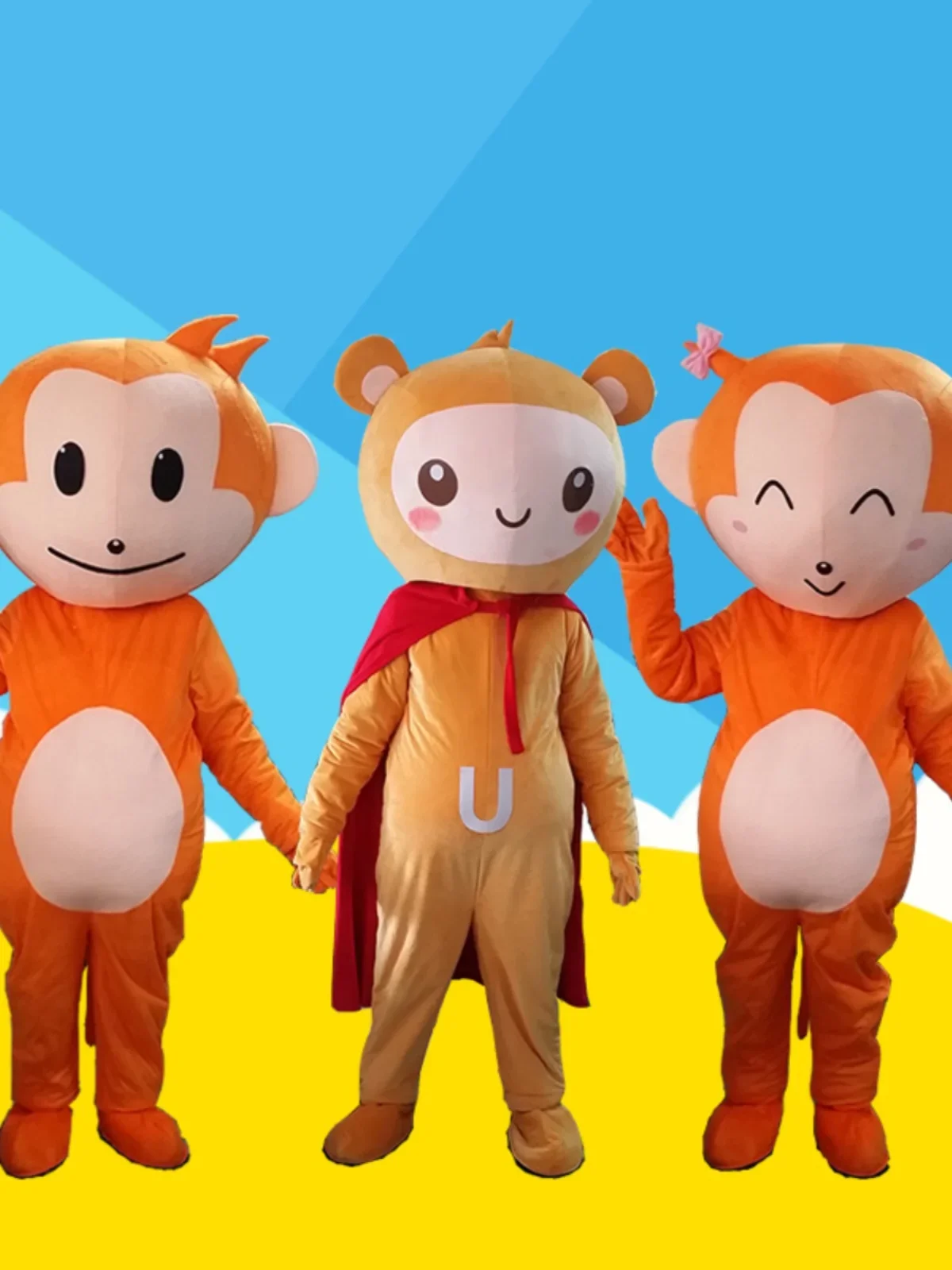 Christmas Monkey Mascot Cute Animal Costume Character Amusement Parkfunfair Animation Fancy Dress Halloween Party
Christmas Monkey Mascot Cute Animal Costume Character Amusement Parkfunfair Animation Fancy Dress Halloween Party