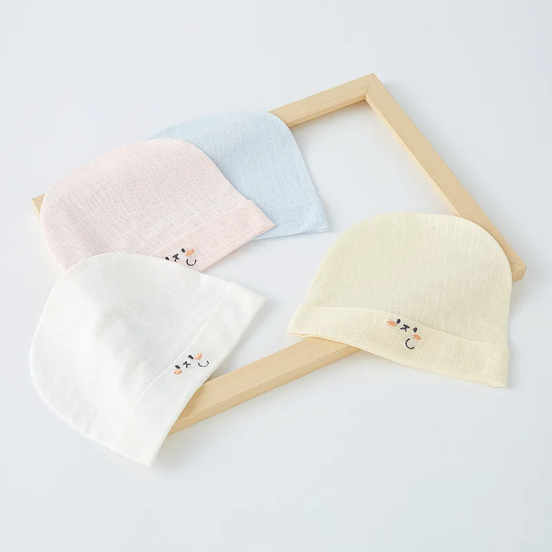 Summer Thin Baby Hat for Newborns 0-3 Months, Unisex Infant Cotton Cap, Seamless Soft Head Protection for Boys and Girls
Summer Thin Baby Hat for Newborns 0-3 Months, Unisex Infant Cotton Cap, Seamless Soft Head Protection for Boys and Girls